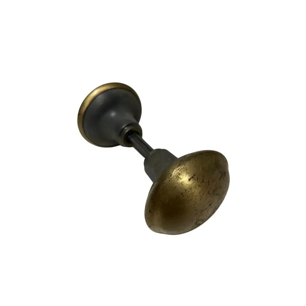 Vintage Brass steel Door Knob Architectural Salvage